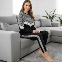 ست زنانه بلوز و شلوارپاییزه مدلAzarپرداخت درب منزل|لباس|تهران, فلسطین (میدان انقلاب)|دیوار