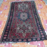 فرش دستبافت کهنه خاب رفته ۷۰در ۱۳۰
