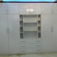 ساخت انواع کابینت کمد دیواری جا کفشی تخت خواب|جاکفشی، کمد، دراور|برازجان, |دیوار