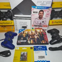 پلی استیشن 2 / play station 2/ ps 2 با تمام لوازم