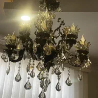 دو عدد لوستر پذیرایی