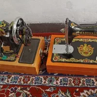 دو عدد چرخ خیاطی دستی سالم