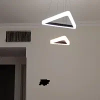 لوستر مدل مثلث|لوستر و چراغ آویز|کرج, گوهردشت|دیوار