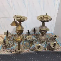 لوستر برنجی نوستالژی