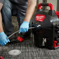 لوله باز کنی فاضلاب با فنر برقی با 50درصد تخفیف