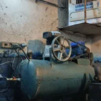 کمپرسور پمپ باد۱۵۰ لیتری دو سیلندر ایتاایا صفر