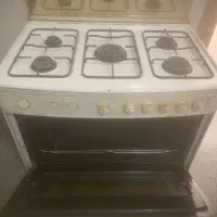 اجاق گاز تکنو ۵ شعله فردار جوجه گردان تمیز