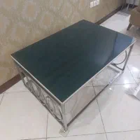میز جلو مبلی با دوتا عسلی