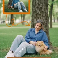 بزن رو اگهی کپشن رو بخون