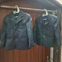 دو دست کت و شلوار ..ست کامل|کفش و لباس بچه|خمینی‌شهر, |دیوار