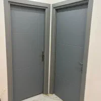 درب داخلی ماهگونی مهگل خط‌دار ویرادرب|مصالح و تجهیزات ساختمان|فردیس, فردیس|دیوار