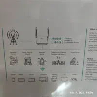 مودم یوتل۴۴۳انلاک سه سال گارانتیـ دوربین|مودم و تجهیزات شبکه|مشهد, الهیه|دیوار