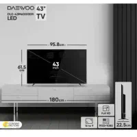 تلویزیون ۴۳ اینچ دوو مدل M6000|تلویزیون و پروژکتور|تهران, آذربایجان|دیوار