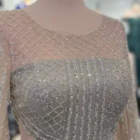 لباس مجلسی فول سنگ مزونی