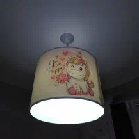 لوستر و ساعت طرح یونیکورن