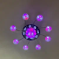 لوستر سقفی کنترل دار ۲عدد