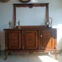 کنسول کلاسیک منبت کاری مدل ژینا|بوفه، ویترین، کنسول|رشت, استقامت ۱|دیوار