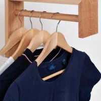 رگال چوبی برای اویز لباس|بندرخت و رخت‌آویز|نوشهر, |دیوار