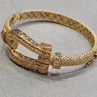 دستبند امگا طلای 18 عیار کم اجرت|جواهرات|اهواز, طالقانی|دیوار