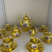 قهوه خوری دنسی طلایی قدیمی|کلکسیون اشیاء عتیقه|رودهن, |دیوار