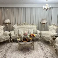 میز مبل سلطنتی به همراه نهار خوری