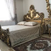 تخت خواب چوب راش