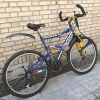 دوچرخه 26 سالم دنده ای کمکدار و یک عدد ترک موتور|دوچرخه، اسکیت، اسکوتر|مشهد, انقلاب|دیوار