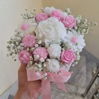 باکس گل های شمعی