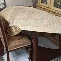 میز نهارخوری ۶ نفره همراه ۶ تا صندلی
