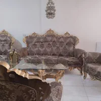 مبل 9نفره تمام چوب راش و جلو مبلی