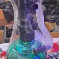 قلیون مسافرتی کوچیک با وسایل و طعم هلو