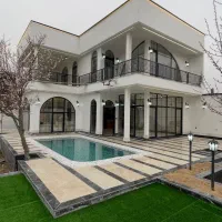 عمارت مراکشی با استخر ۴فصل فشم رودهن کردان شهریار