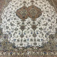 فرش جفت ۹ متری در حد نو کاشان دست بافت|فرش|تهران, بهار|دیوار