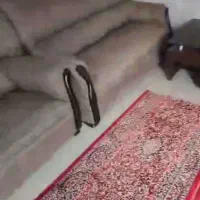 مبل هفت نفره کار کرده مناسب باغ و یلا