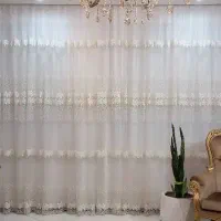 پرده ۱۰متر در ۲مترو۸۰ خامه دوزی