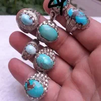 انگشتر نقره مردآنه نگین اصل