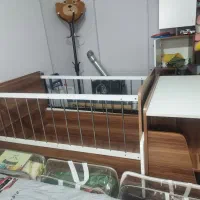 تخت کودک سه کاره|تخت و صندلی بچه|سمنان, |دیوار