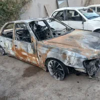 پژو پارس مدل ۱۳۹۵ سوخته