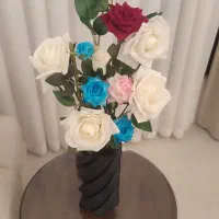 گل و گلدان .تابلو .چراغ خواب