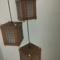 لوستر چوبی در حد نو
