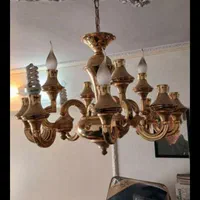 فروش و خرید لوستر های طلایی|لوستر و چراغ آویز|تهران, مرزداران|دیوار