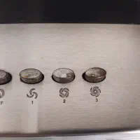 لوستر سقفی دوعدد باکنترل خاموش روشن|لوستر و چراغ آویز|ری, دولتآباد|دیوار