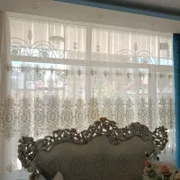 پرده حریر 4.20متر