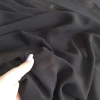 چادر حریر ساده دوخته شده کش دار