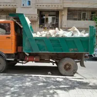 حمل نخاله و مصالح ساختمانی با خاور و بابکت