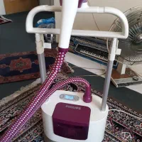 یک عدد بخارشورPHILIPS ایستاده.دوعدد جاروبرقی سالم