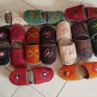 پاپوش های نمدی فروش به صورت تک و عمده|کیف، کفش، کمربند|صدرا-فارس, فاز ۱|دیوار