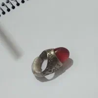 انگشتر عقیق گله قندی بفروش می رسد|جواهرات|میبد, |دیوار