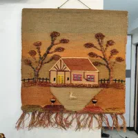 قاب عکس گلیمی دستباف|تابلو فرش|اهواز, کوروش|دیوار