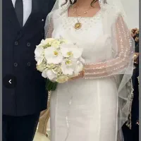 لباس عقد و عروسی اروپایی مزون دوز